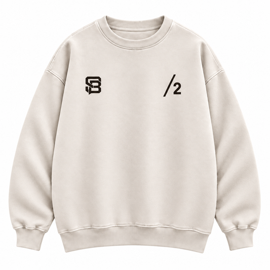 RIGHT HAND — Washed Oversized Crewneck