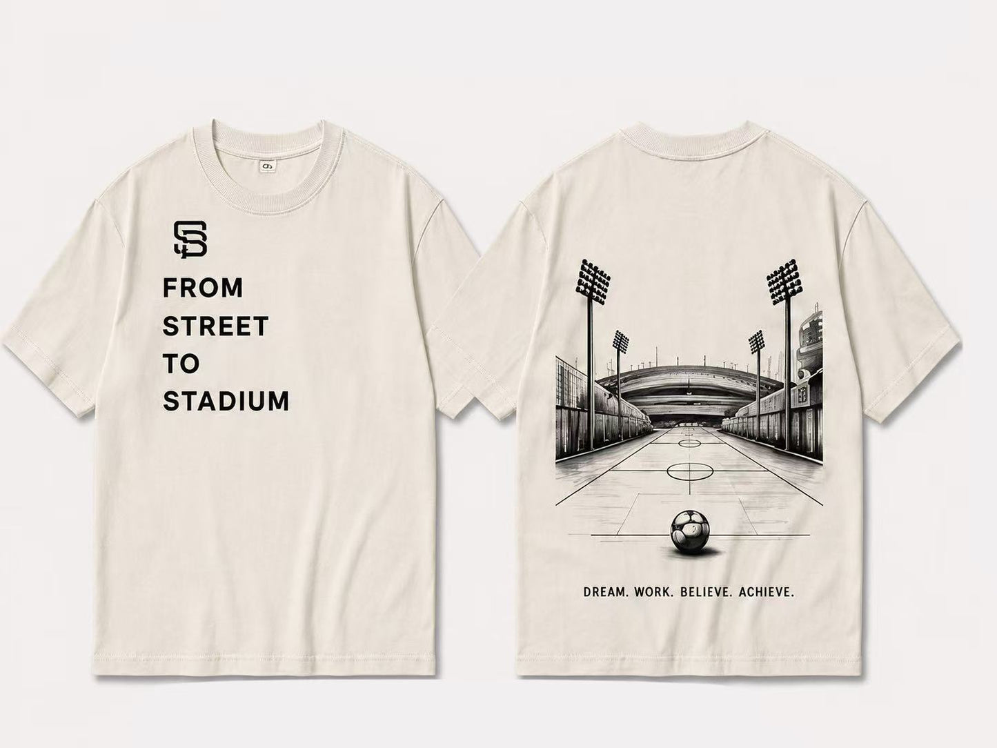From Street to Stadium — Washed Tee