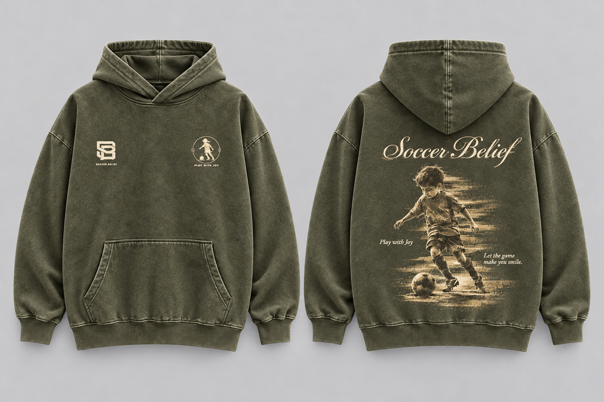 Play with Joy — Washed Oversized Hoodie