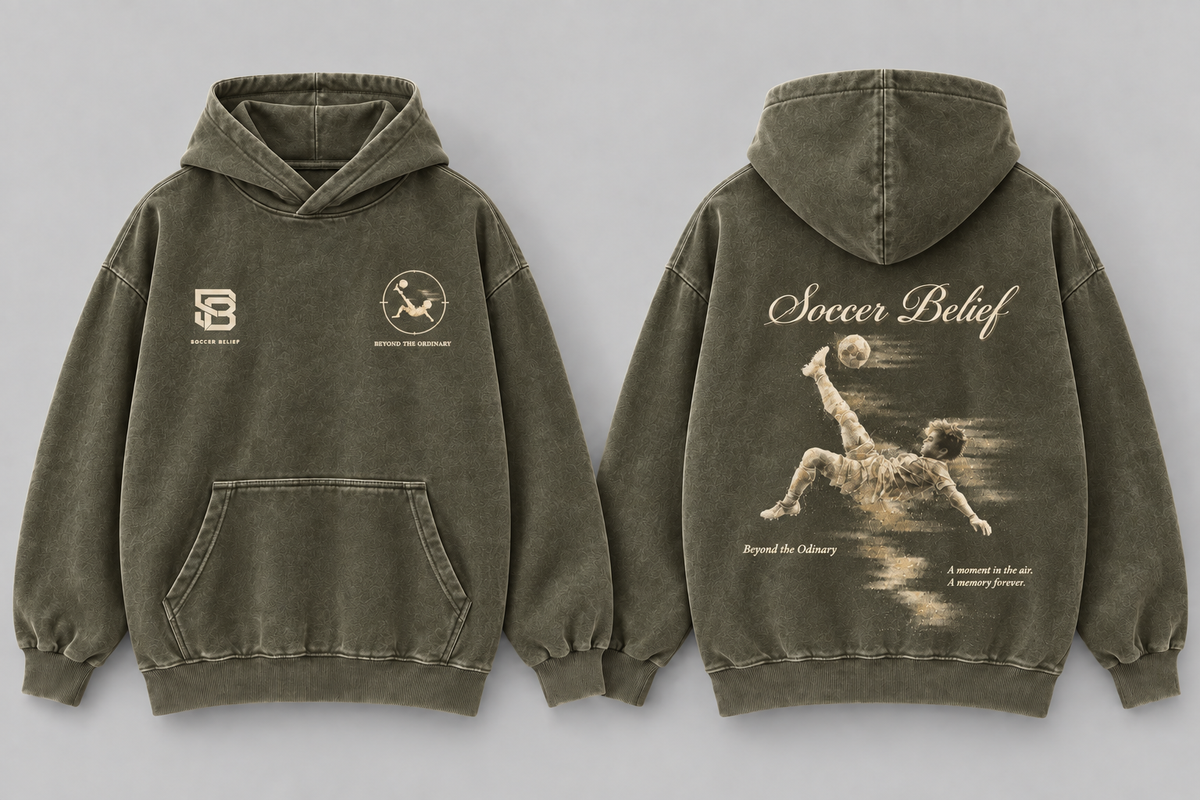 Beyond the Ordinary— Washed Oversized Hoodie