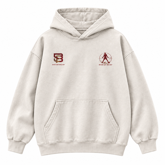 Made of Belief— Washed Oversized Hoodie