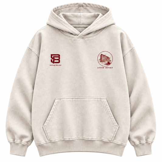 AFTER HOURS—Washed Oversized Hoodie