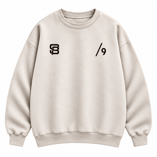 THE FINISHER — Washed Oversized Crewneck