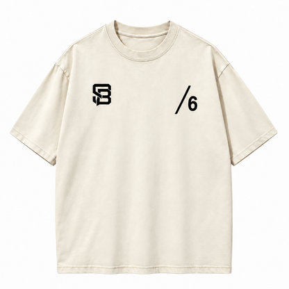 Not Just a Number #6 — Washed Oversized Tee