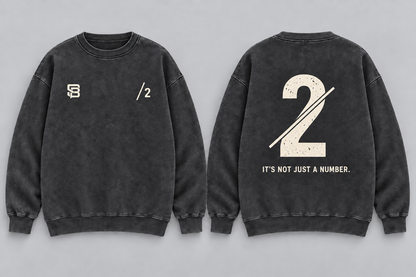 RIGHT HAND — Washed Oversized Crewneck