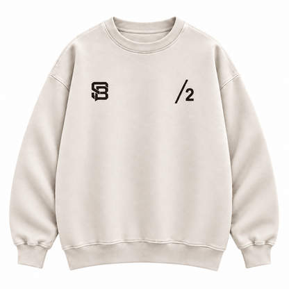 RIGHT HAND — Washed Oversized Crewneck