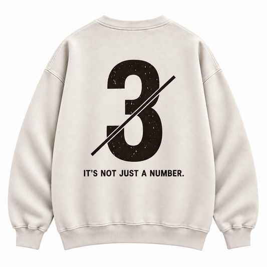 LEFT TO LEAD — Washed Oversized Crewneck