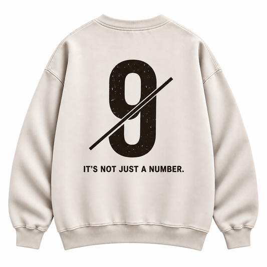 THE FINISHER — Washed Oversized Crewneck