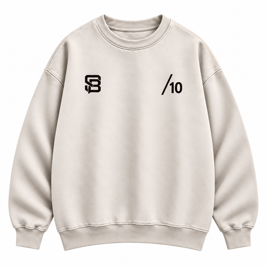THE PLAYMAKER — Washed Oversized Crewneck