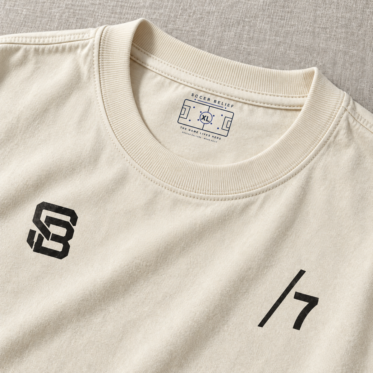 Not Just a Number #7 — Washed Oversized Tee
