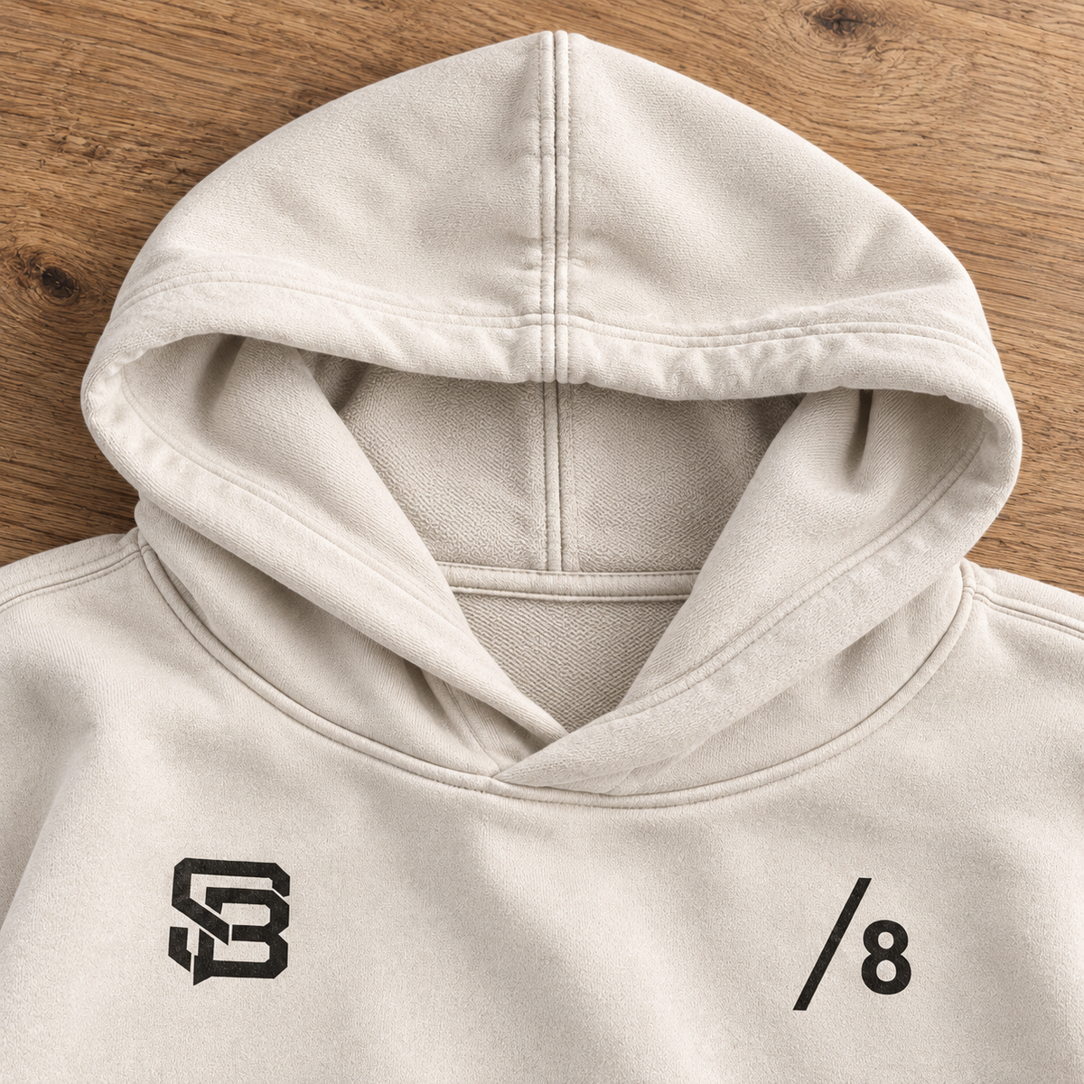 BOX TO BOX — Washed Oversized Hoodie