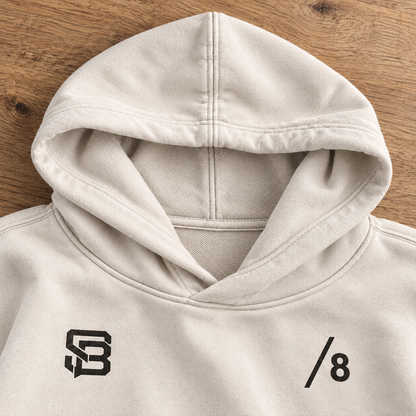 BOX TO BOX — Washed Oversized Hoodie