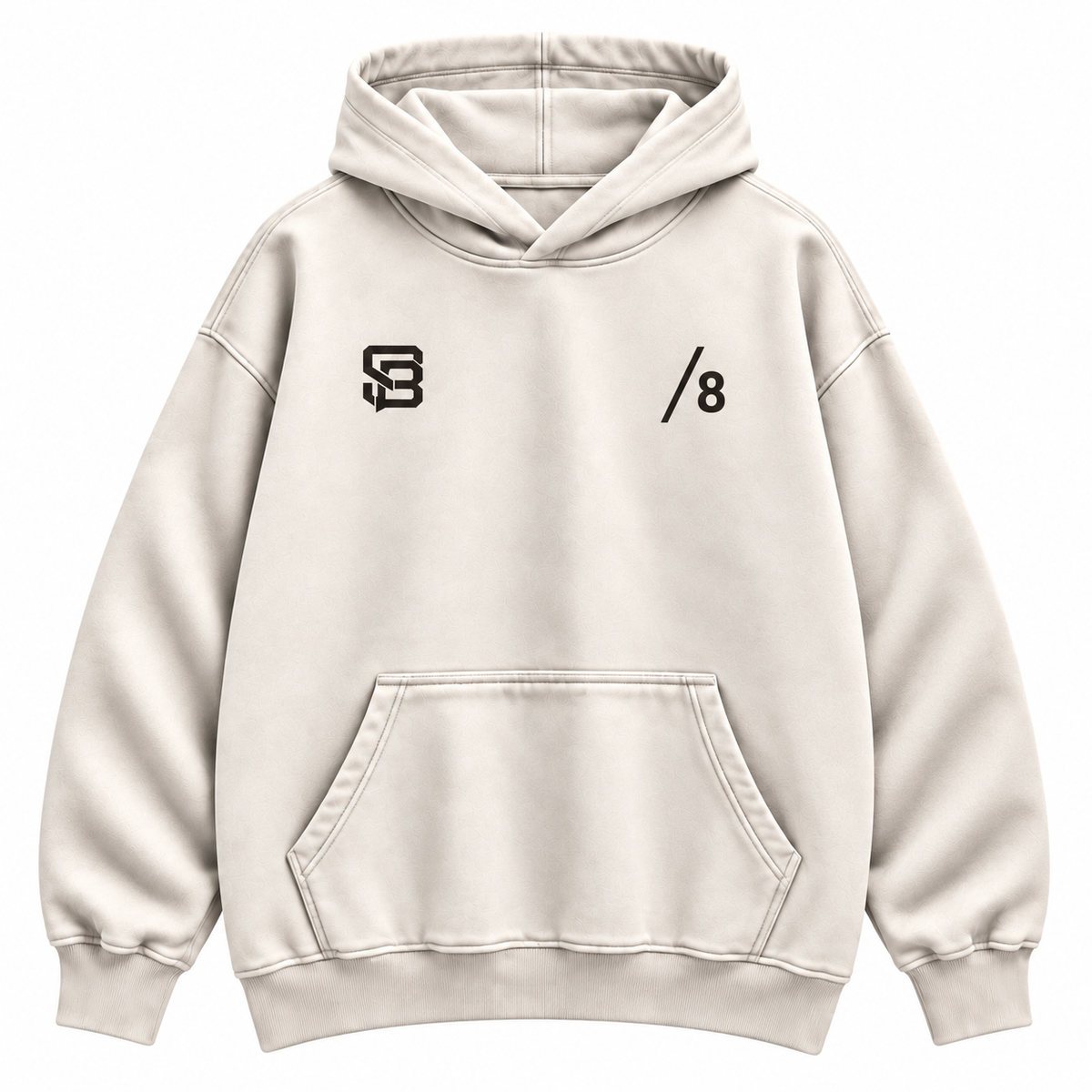 BOX TO BOX — Washed Oversized Hoodie