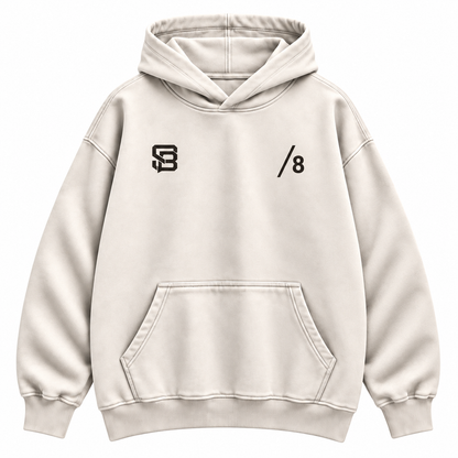 BOX TO BOX — Washed Oversized Hoodie