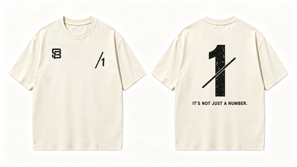 Not Just a Number #1 — Washed Oversized Tee
