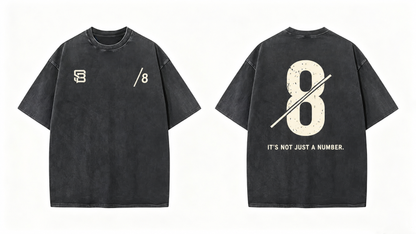 Not Just a Number #8 — Washed Oversized Tee