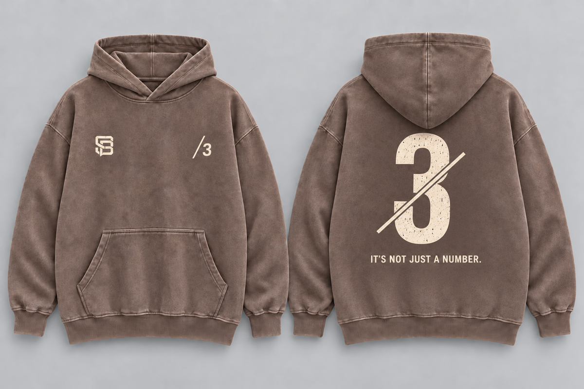 LAST LINE — Washed Oversized Hoodie