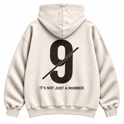 THE FINISHER — Washed Oversized Hoodie