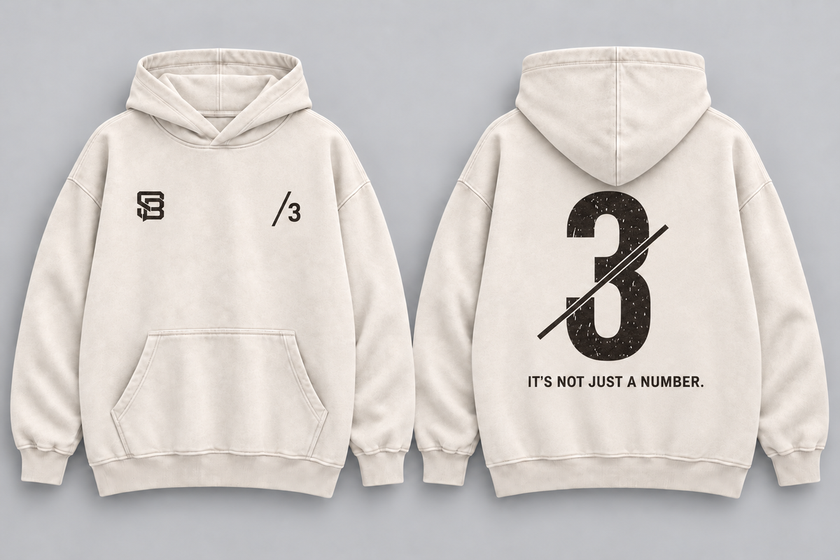 LAST LINE — Washed Oversized Hoodie