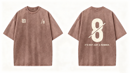 Not Just a Number #8 — Washed Oversized Tee