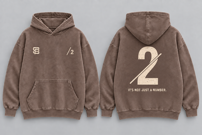 HOLD THE LINE — Washed Oversized Hoodie