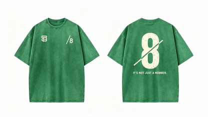 Not Just a Number #8 — Washed Oversized Tee