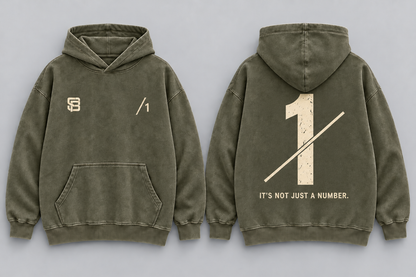 FIRST CHOICE — Washed Oversized Hoodie