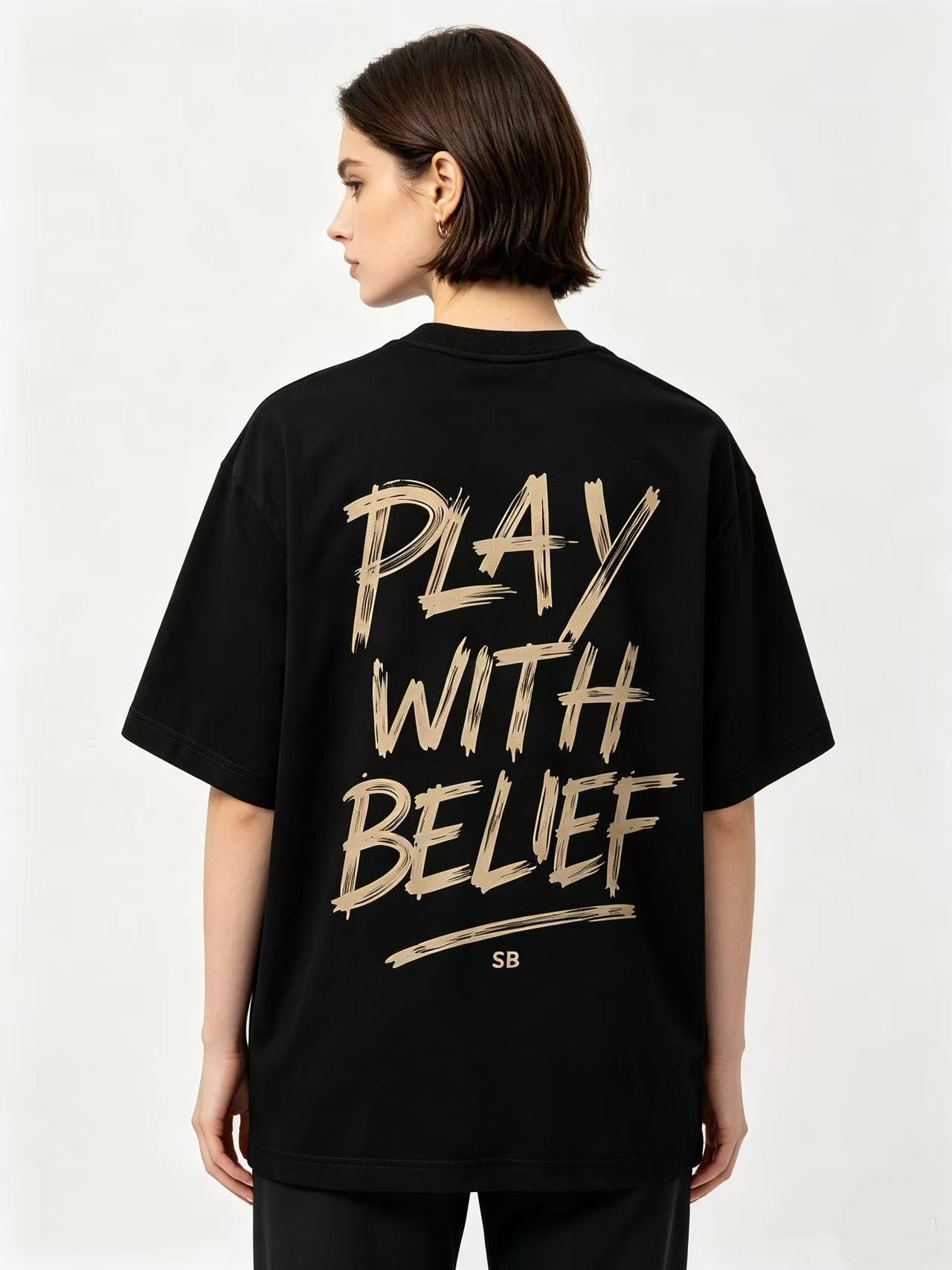 Play With Belief — Washed Tee