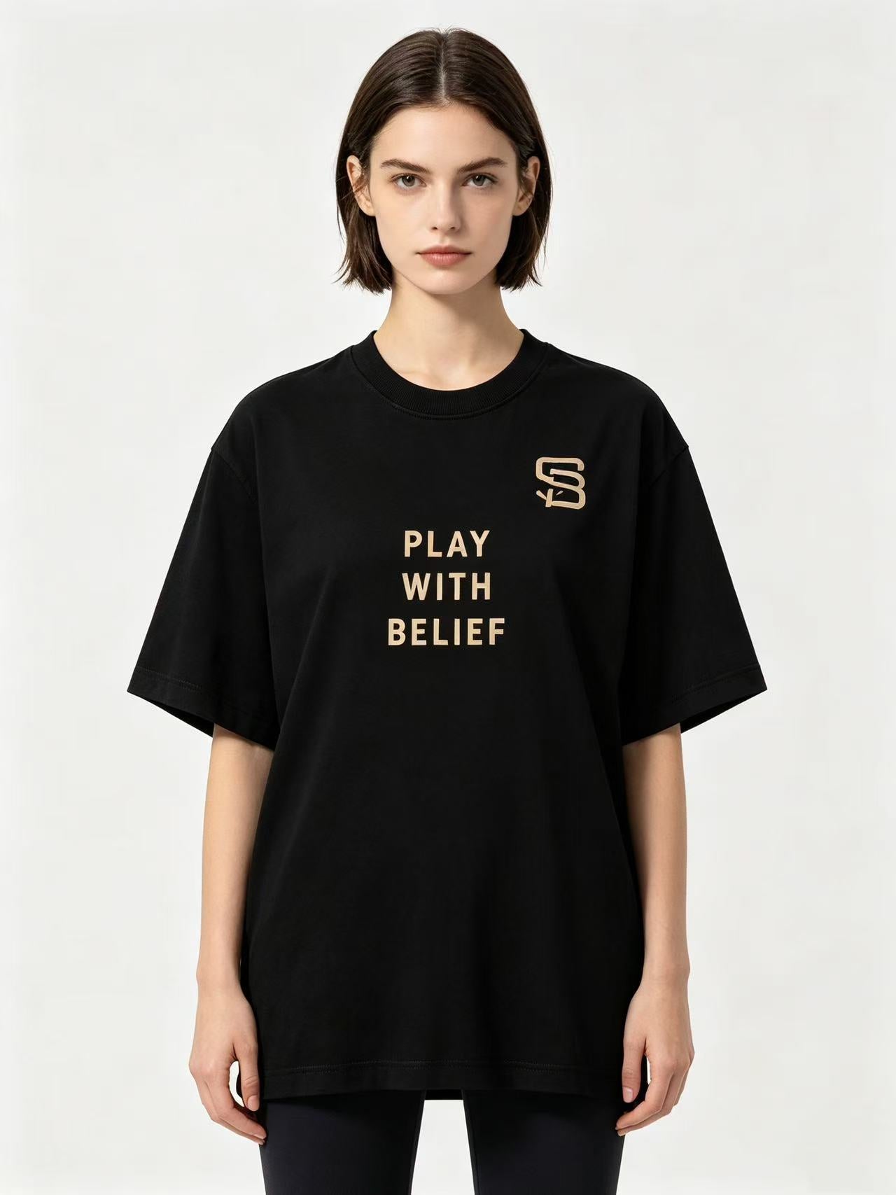 Play With Belief — Washed Tee