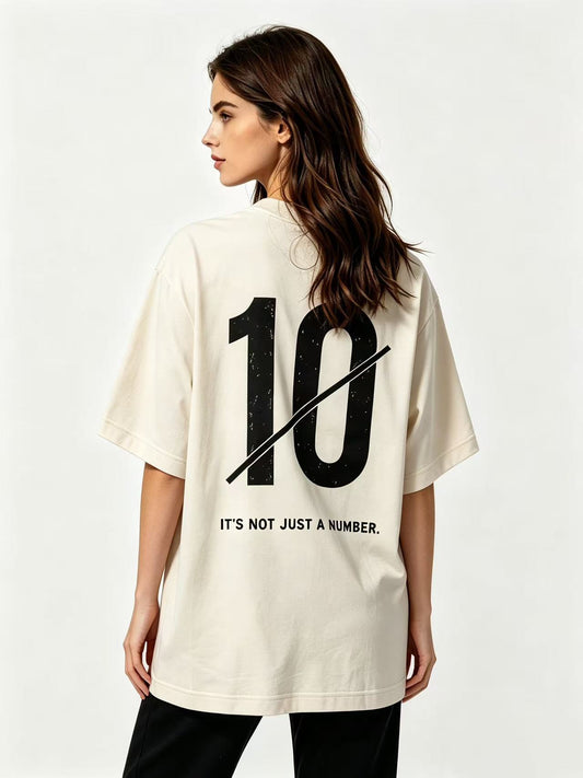 Not Just a Number — Washed Tee