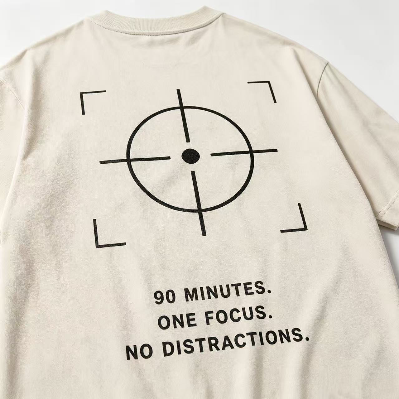 90 Minutes. One Focus. — Washed Tee