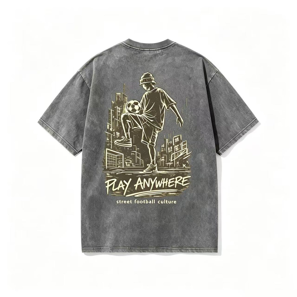 Play Anywhere — Washed Oversized Tee