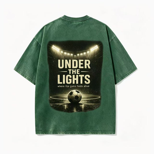 Under the Lights — Washed Oversized Tee