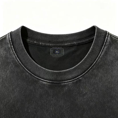 90+3 — Gewaschenes Oversize-T-Shirt