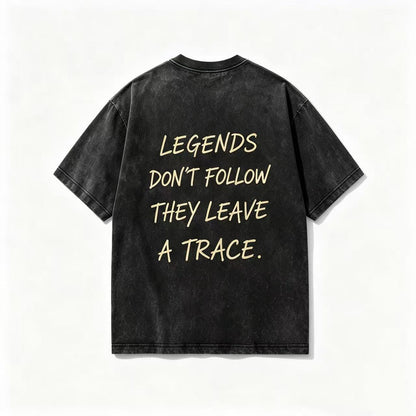 Legends Don't Follow — Gewaschenes T-Shirt