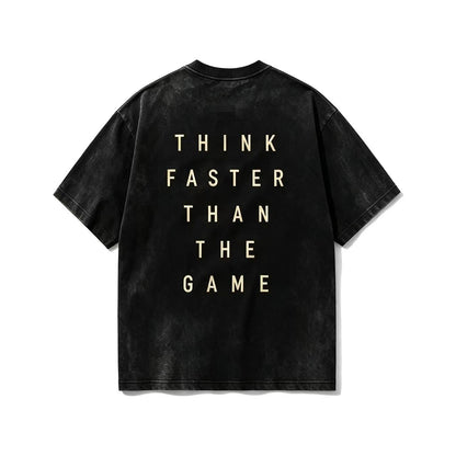 Mind Over Game — Gewaschenes T-Shirt