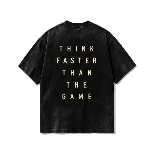 Mind Over Game — Washed Oversized Tee