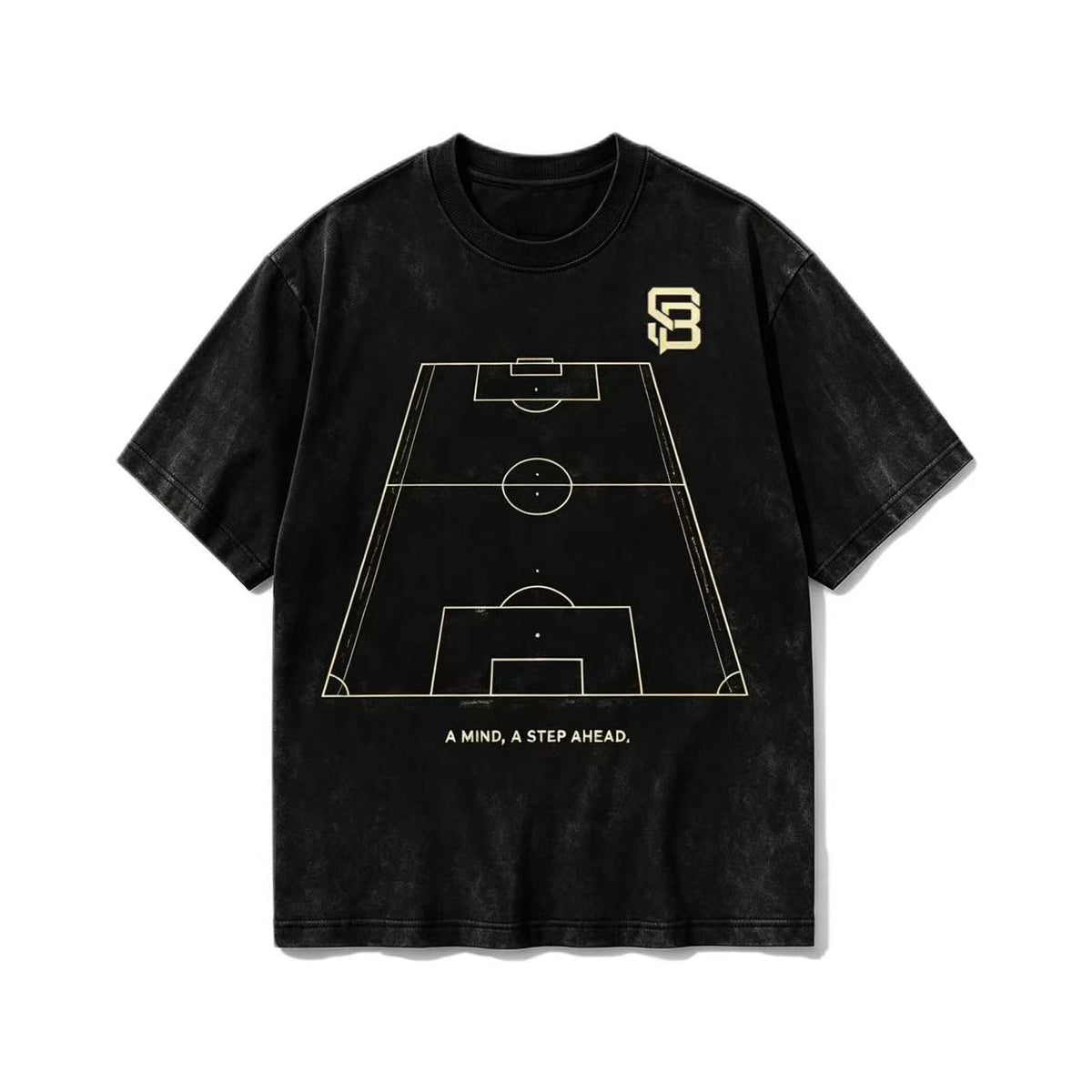 Mind Over Game — Gewaschenes T-Shirt