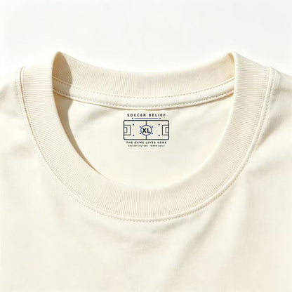90 Minuten. Ein Fokus. — Gewaschenes Oversize-T-Shirt