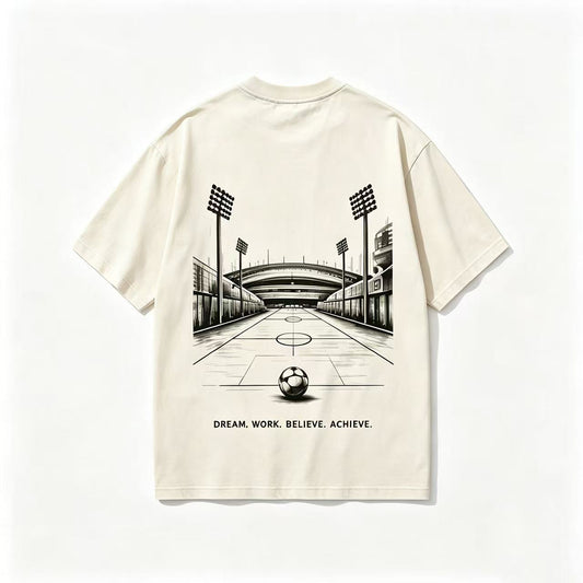 From Street to Stadium — Washed Oversized Tee