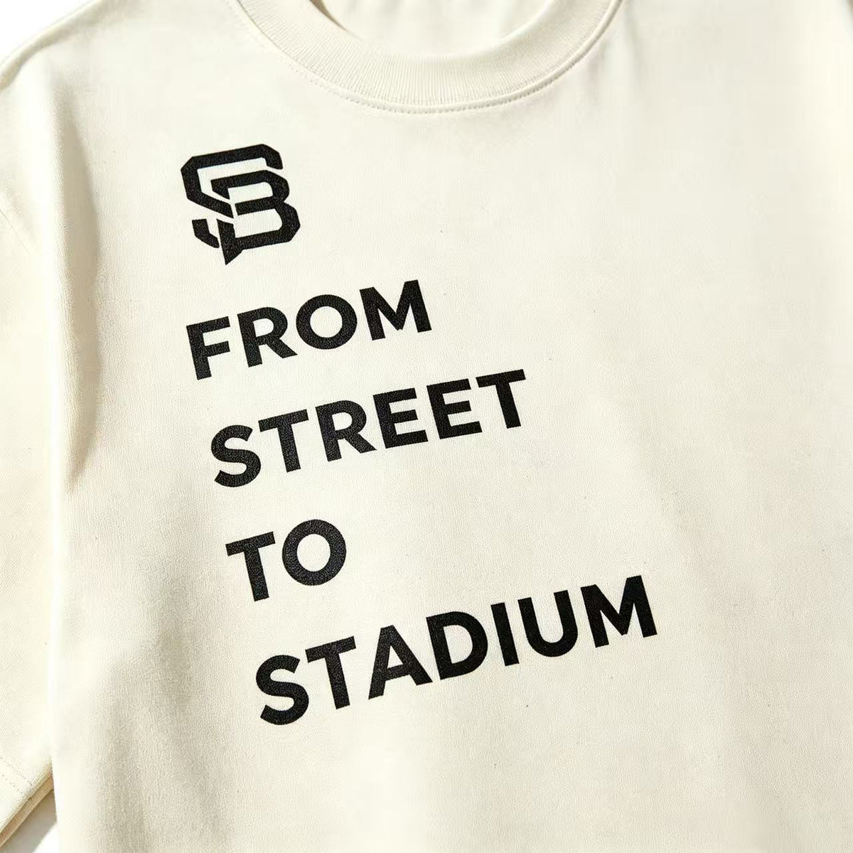 From Street to Stadium — Gewaschenes T-Shirt