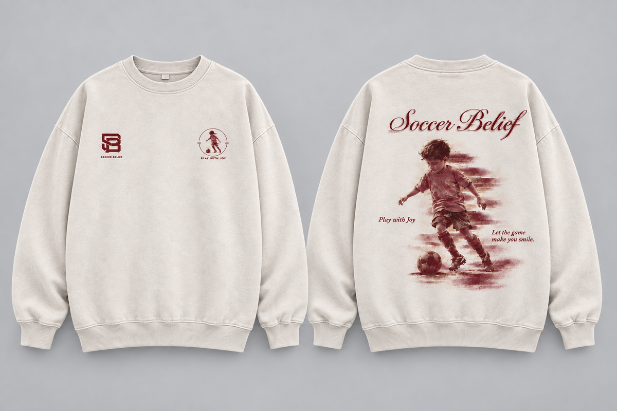 Play with Joy — Washed Oversized Crewneck