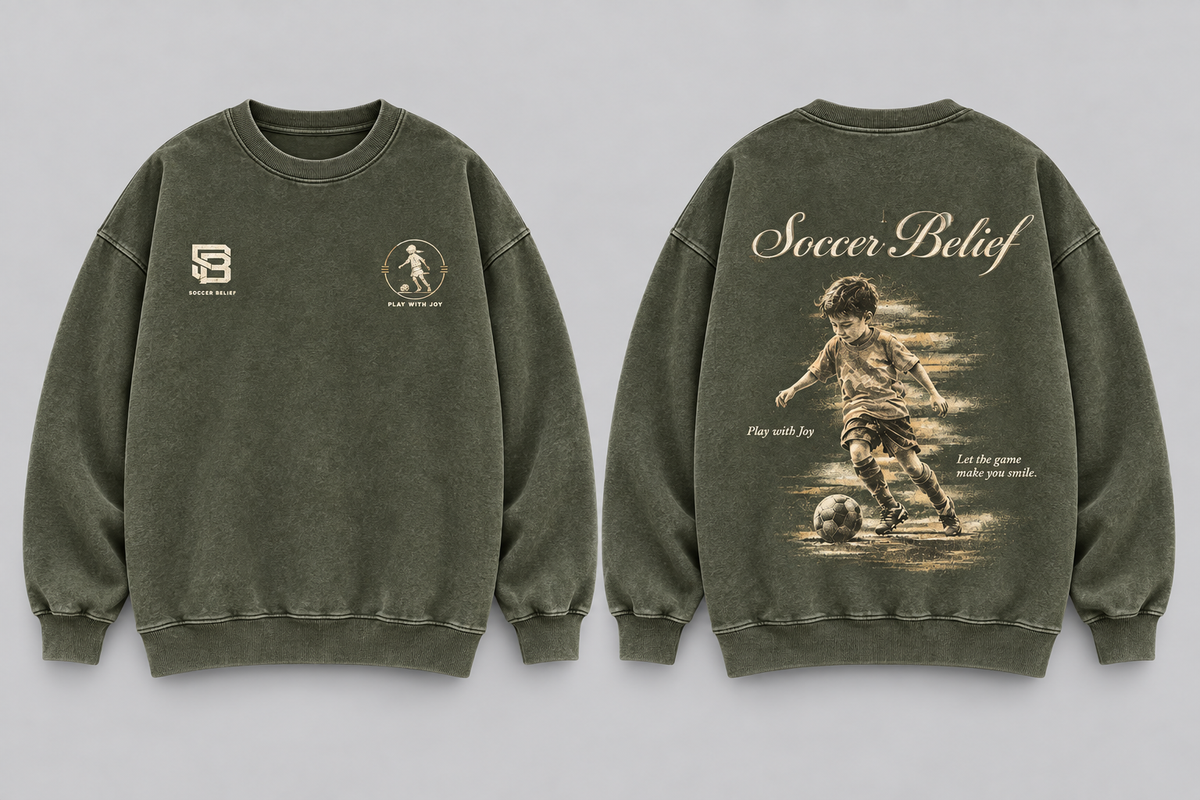 Play with Joy — Washed Oversized Crewneck