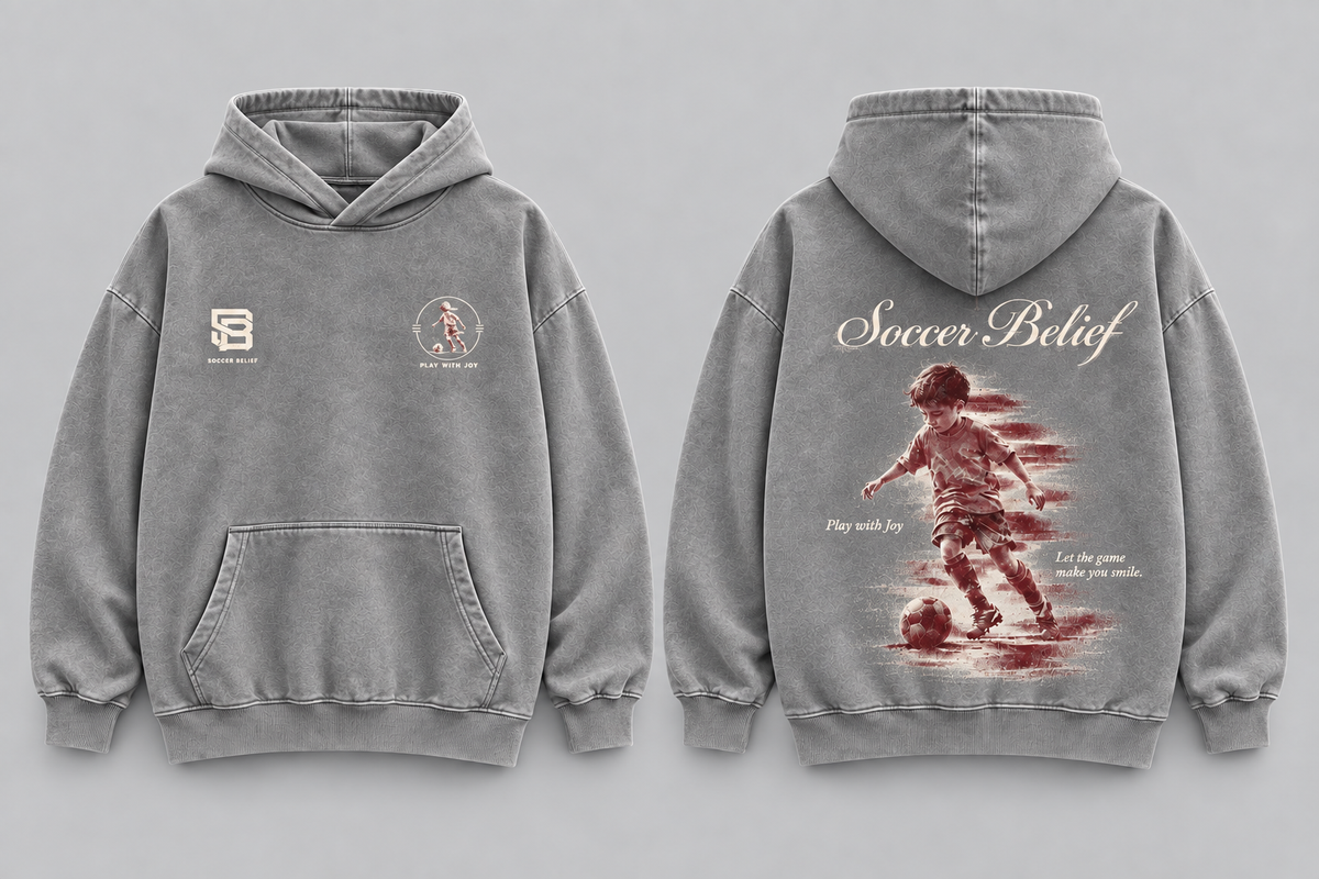 Play with Joy — Washed Oversized Hoodie