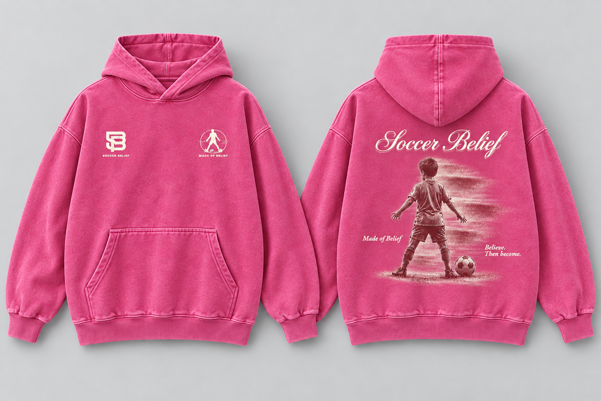 Made of Belief— Washed Oversized Hoodie