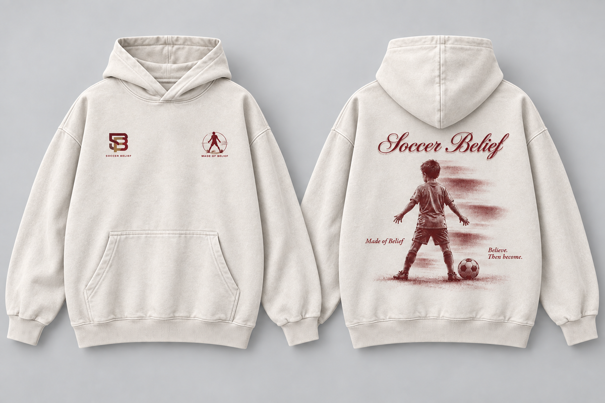 Made of Belief— Washed Oversized Hoodie
