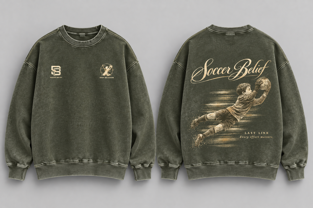 Last Line— Washed Oversized Crewneck