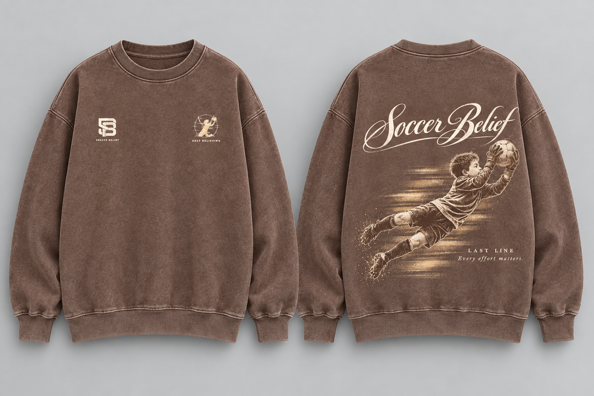 Last Line— Washed Oversized Crewneck
