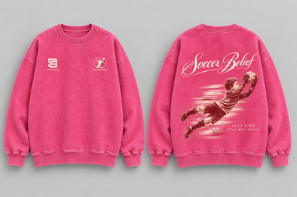 Last Line— Washed Oversized Crewneck