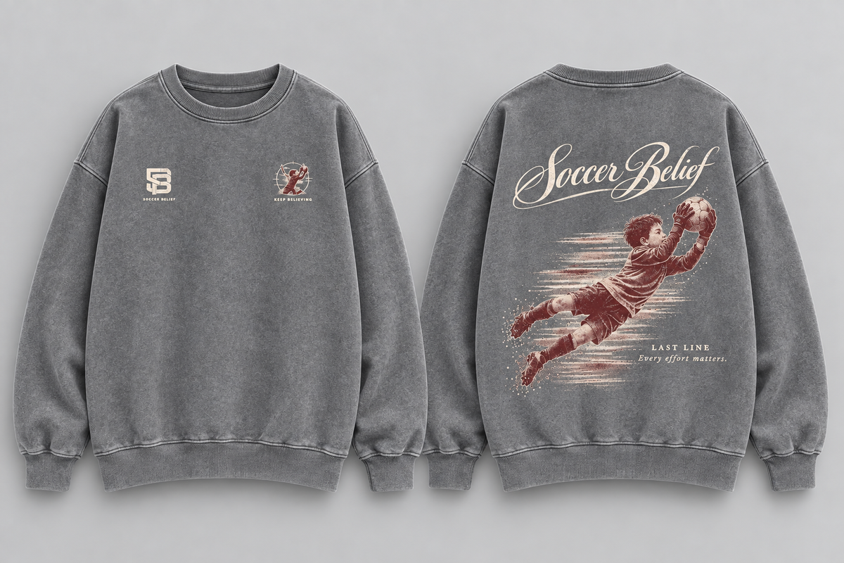 Last Line— Washed Oversized Crewneck